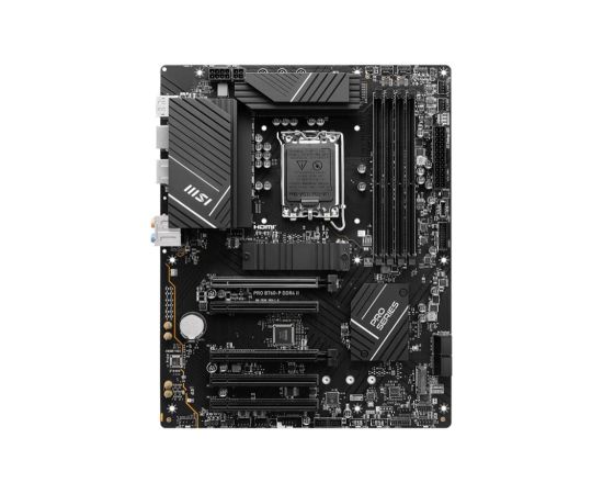 Mainboard MSI Intel B760 Express LGA1700 Memory DDR4 Memory slots 4 5xPCI-Express 5.0 16x 2xM.2 1xHDMI 1xDisplayPort 2xUSB 2.0 2xUSB 3.2 1xUSB-C 1xOptical S/PDIF 1xRJ45 5xAudio port PROB760-PDDR4II