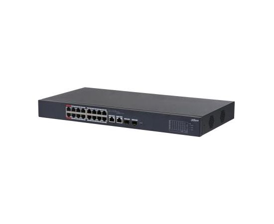 Switch DAHUA CS4218-16ET-240 Type L2 Desktop/pedestal 16x10Base-T / 100Base-TX PoE ports 16 DH-CS4218-16ET-240