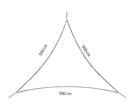 Saules bura Springos SN1054  7 x 5 x 5m pelēka