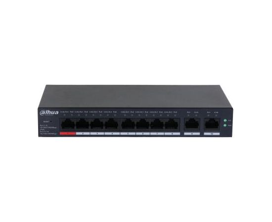 Switch DAHUA CS4010-8GT-110 Type L2 Desktop/pedestal 8x10Base-T / 100Base-TX / 1000Base-T PoE ports 8 DH-CS4010-8GT-110