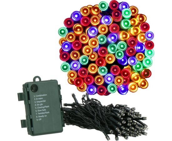 Akumulatora gaismas Springos CL4032 100 Led