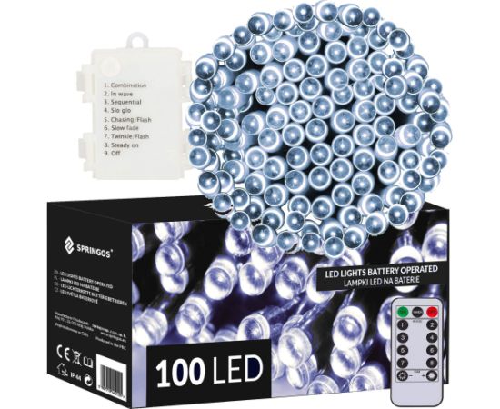 Springos CL4035 СВЕТОДИОДНЫЕ ФОНАРИ АККУМУЛЯТОРА