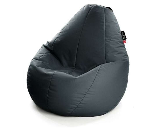 Qubo Comfort 90 Graphite Pop Augstas kvalitātes krēsls Bean Bag