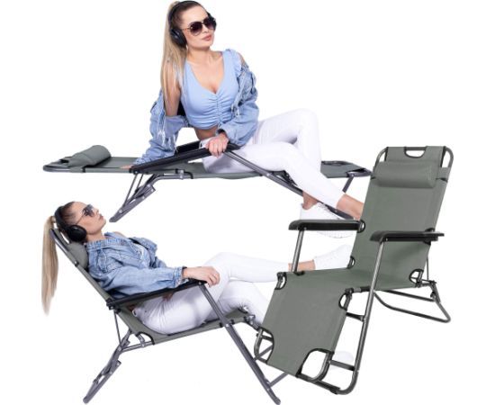 Springos Dārza  krēsls Guļamkrēsli un sauļošanās krēsli