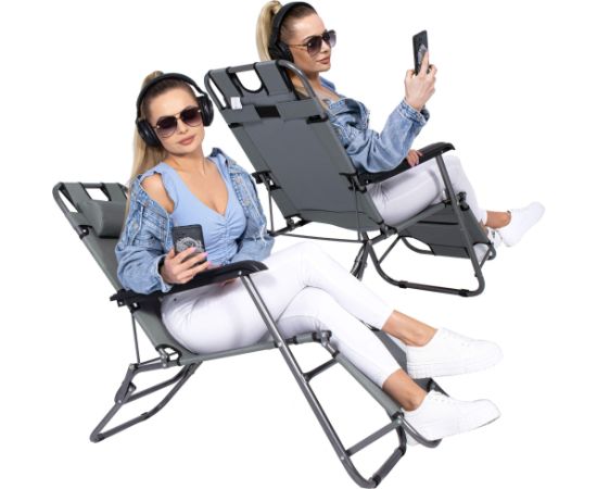 Springos Dārza  krēsls Guļamkrēsli un sauļošanās krēsli