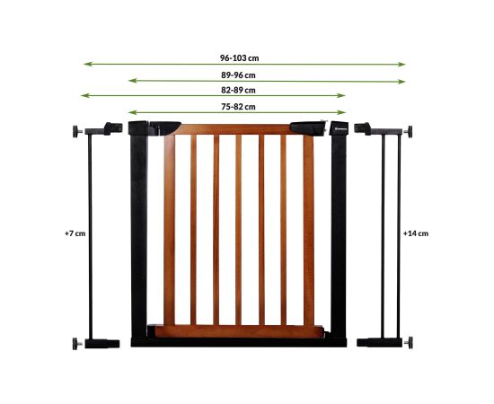 SG0003A AIZSARGSLIDE, IZMĒRS 83-89 CM SPRINGOS