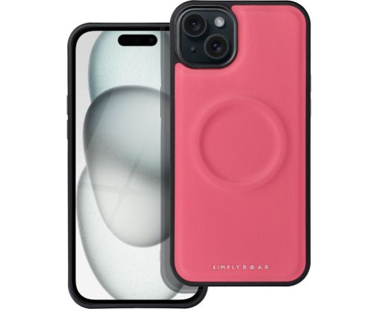 Roar Mag Morning Силиконовый задний чехол для Apple iPhone 15 розовый