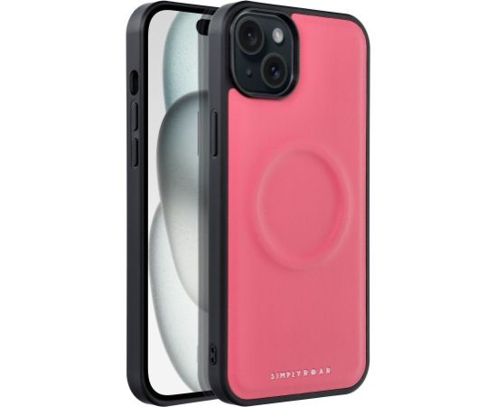 Roar Mag Morning Силиконовый задний чехол для Apple iPhone 15 Pro розовый