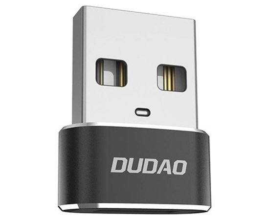 Adapter Dudao L16AC USB-C to USB (black)