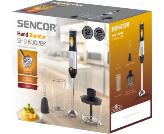 Hand mixer Sencor SHB6302BK, black