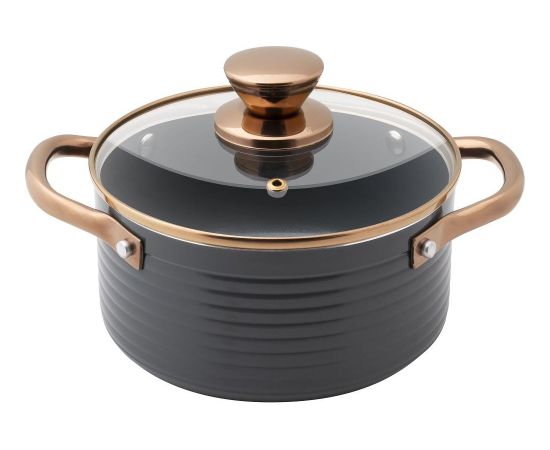 Pot with a glass lid 18cm 1,9l Orro Lamart LT1239