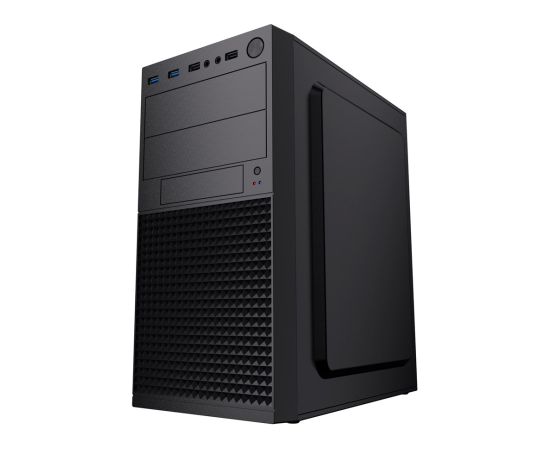 Gembird Mini-tower computer case Fornax K300, Micro-ATX, 2x USB 3.0 + 2x USB 2.0, black