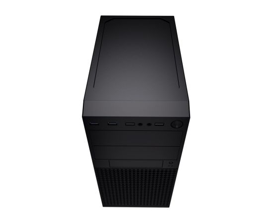 Gembird Mini-tower computer case Fornax K300, Micro-ATX, 2x USB 3.0 + 2x USB 2.0, black