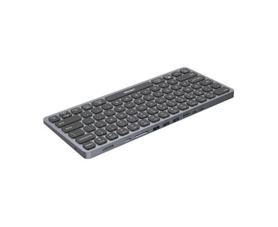 UNITEK HUB KEYBOARD 9W1, USB, HDMI 4K, PD 100W