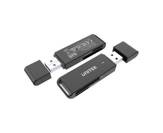 UNITEK CARD READER SD I MICROSD USB-A, Y-9327A