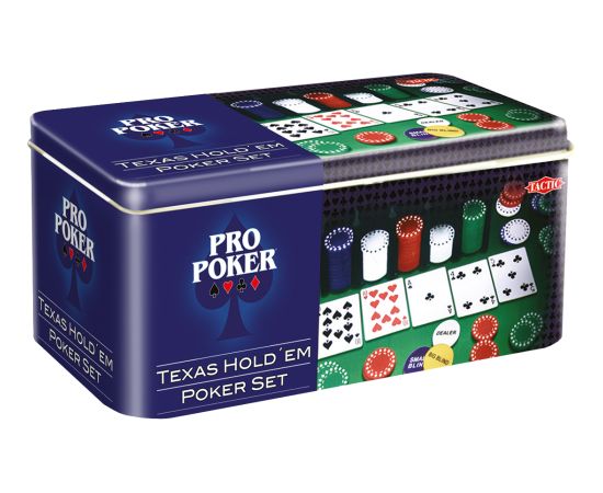 TACTIC Комплект для игры в покер Texas Hold´em