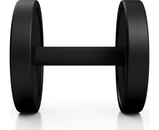 Marbo Sport Gumijota hantele Marbo - 5 kg, melna Svaru ripas un stieņi