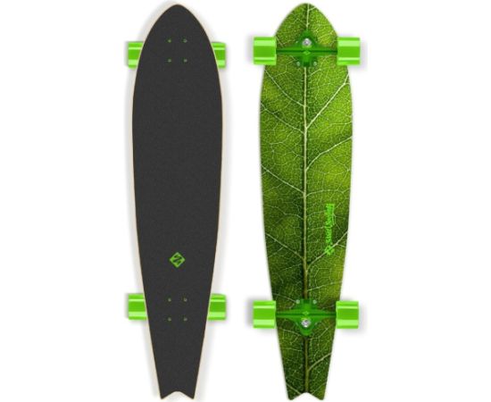 Longbords Street Surfing Fishtail – The Leaf 42” (Green Truck)