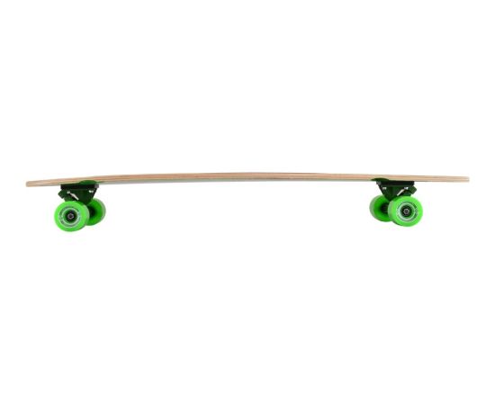 Longbords Street Surfing Fishtail – The Leaf 42” (Green Truck)