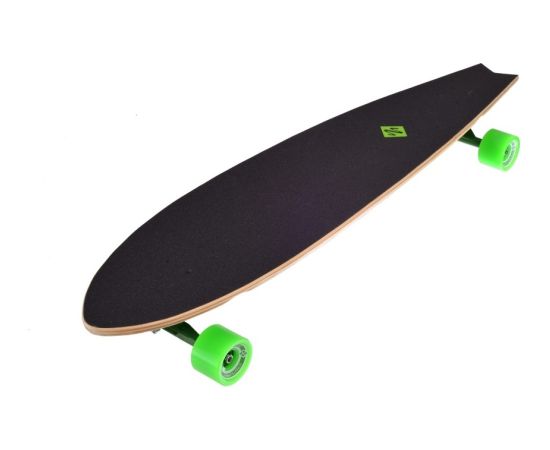 Longbords Street Surfing Fishtail – The Leaf 42” (Green Truck)