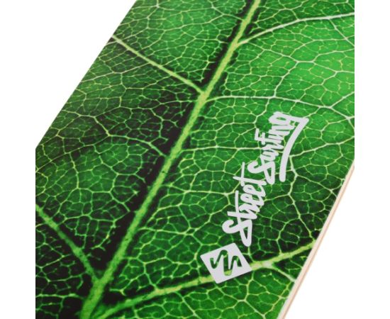 Longbords Street Surfing Fishtail – The Leaf 42” (Green Truck)