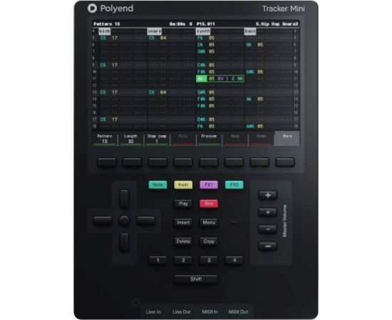 Polyend Tracker Mini – Kompaktowa stacja robocza audio