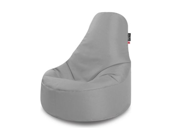 Qubo Loft Silver POP FIT Augstas kvalitātes krēsls Bean Bag