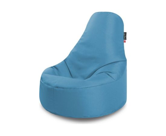Qubo Loft Wave Blue POP FIT Augstas kvalitātes krēsls Bean Bag