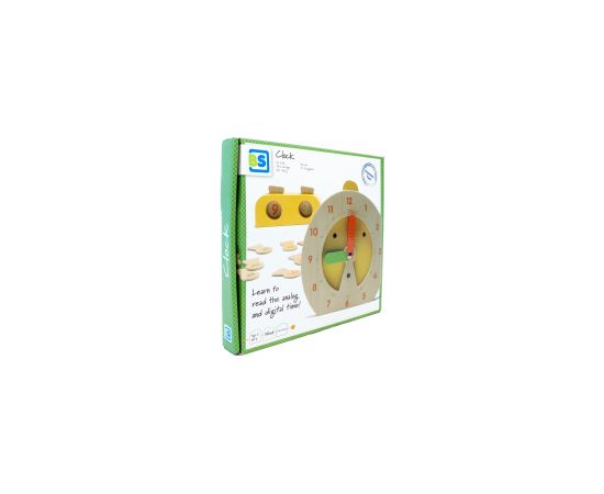 BS TOYS Развивающая игра Часы
