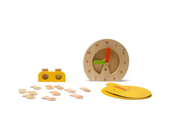 BS TOYS Развивающая игра Часы