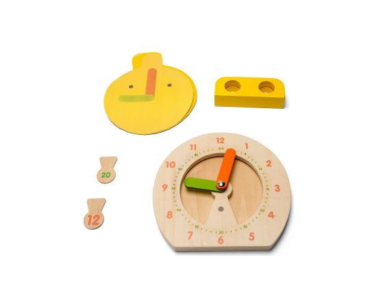 BS TOYS Развивающая игра Часы