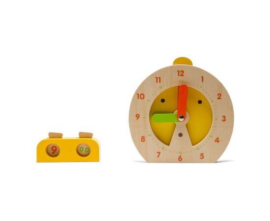 BS TOYS Развивающая игра Часы