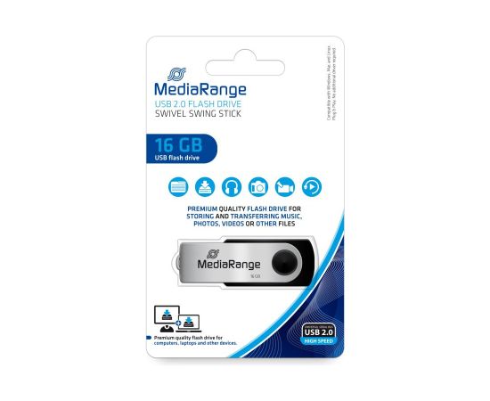 Media Tech MEMORY DRIVE FLASH USB2 16GB/MR910 MEDIARANGE