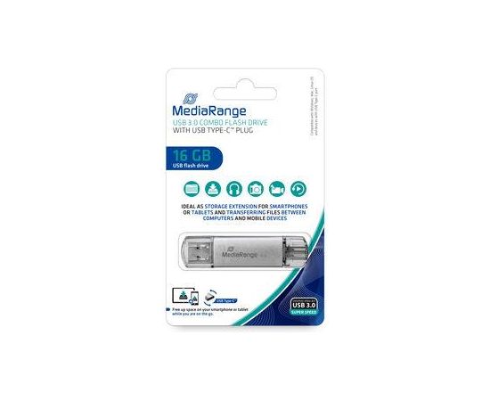 Media Tech MEMORY DRIVE FLASH USB3 16GB/MR935 MEDIARANGE