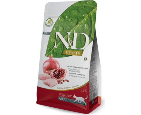 FARMINA N&D CAT  PRIME CHICKEN & POMEGRANATE ADULT  1.5kg