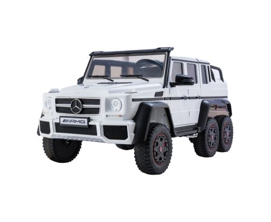 Lean Cars Battery Car Mercedes G63 6x4 24V White