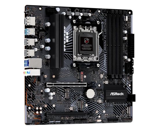 Mainboard ASROCK AMD B650 SAM5 Micro-ATX Memory DDR5 Memory slots 4 1xPCI-Express 3.0 16x 1xPCI-Express 4.0 16x 3xM.2 1xHDMI 1xDisplayPort 4xUSB 2.0 3xUSB 3.2 1xUSB-C 1xRJ45 3xAudio port B650MPGLIGHTNING