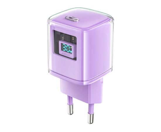 Wall charger Acefast A53 Sparkling series PD 30W GaN (purple)