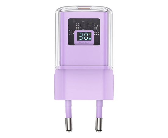Wall charger Acefast A53 Sparkling series PD 30W GaN (purple) Зарядные устройства