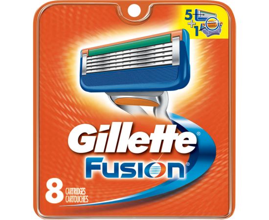 Gillette Fusion Men's Razor Blade Refills 8gab
