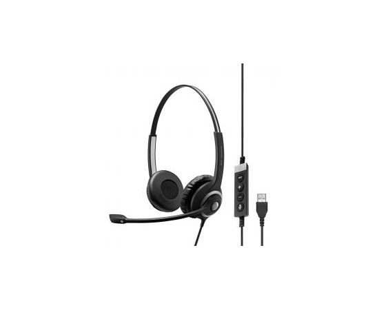 EPOS SENNHEISER SC 260 USB WIRED, BINAURAL HEADSET,USB CONNECTIVITY AND IN-LINE CALL CONTROL MS