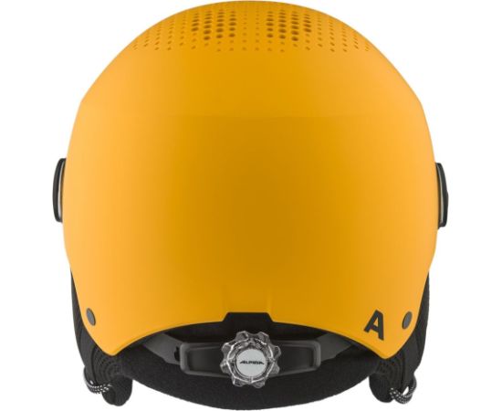 Kask zimowy ALPINA ZUPO VISOR Q-Lite burned-yell. matt 51-55 Зимние спортивные шлемы
