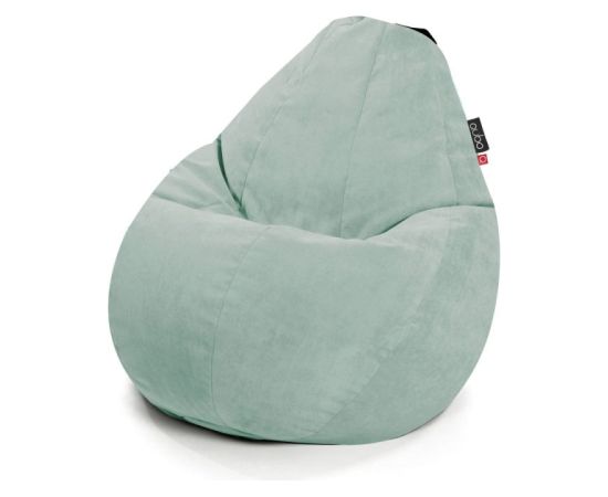 Qubo Comfort 90 Mint VELVET FIT Augstas kvalitātes krēsls Bean Bag
