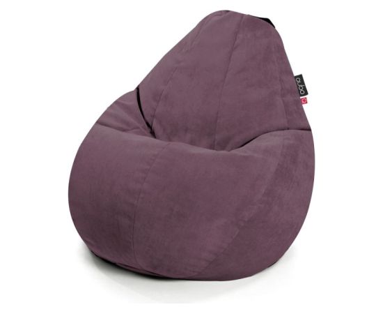Qubo Comfort 90 Passion VELVET FIT Augstas kvalitātes krēsls Bean Bag