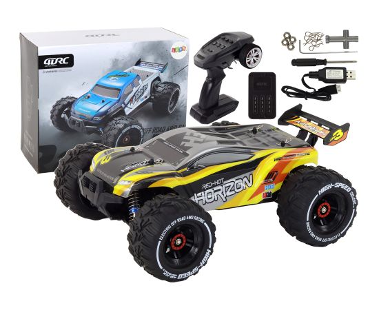 Import Leantoys Rabbits RC Off-Road Car 4-Wheel Drive Yellow 2.4G