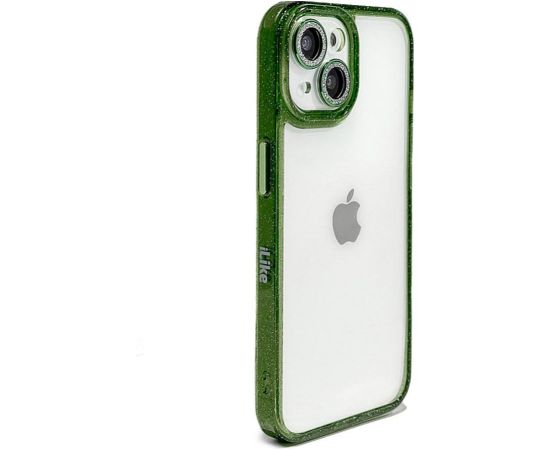 iLike iPhone 15 Pro STARS LENS ACRYLIC COVER Apple Green