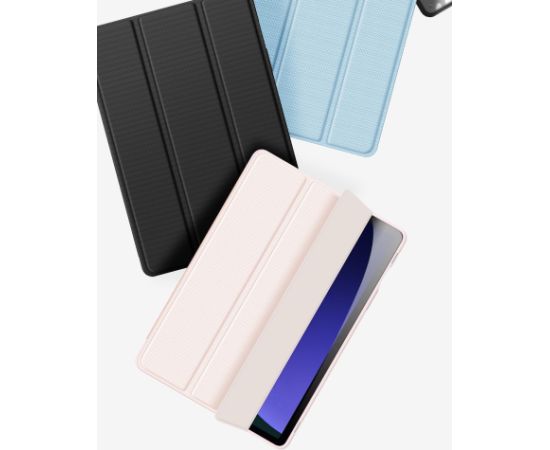 Dux Ducis Toby Magnet Case grāmatveida maks planšetdatoram Samsung X710 Galaxy Tab S9 melns