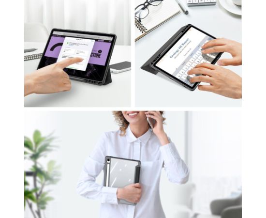 Dux Ducis Toby Magnet Case чехол для планшета Samsung X710 Galaxy Tab S9 черный