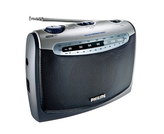 Philips Portable Radio AE2160/00C 300 mW RMS W