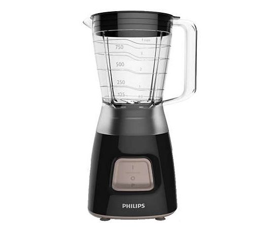 PHILIPS HR 2052/90 Blenderis, 350W, 1,25 L (melns) Blenderi un Chopperi